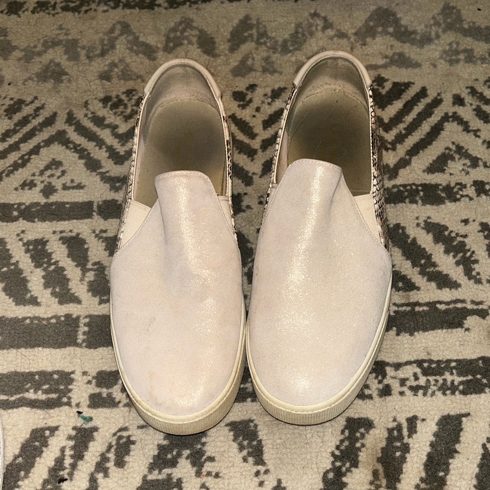 Cole Haan Cream Slip-On Sneakers
